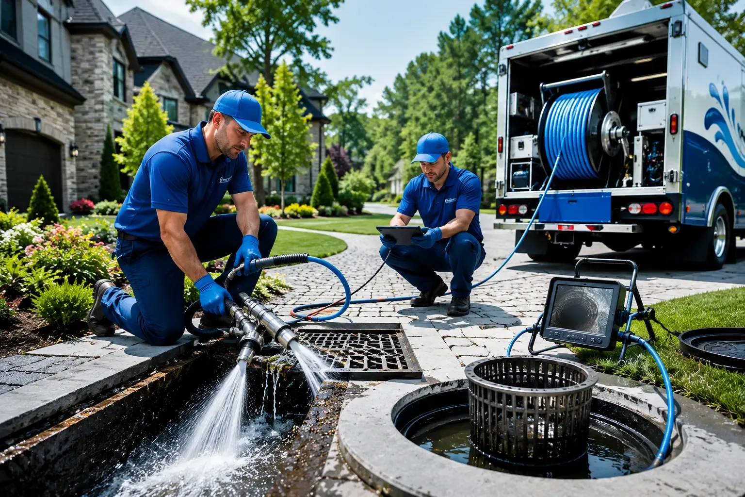 Local outdoor drain cleaning professionals in Warbranch, KY