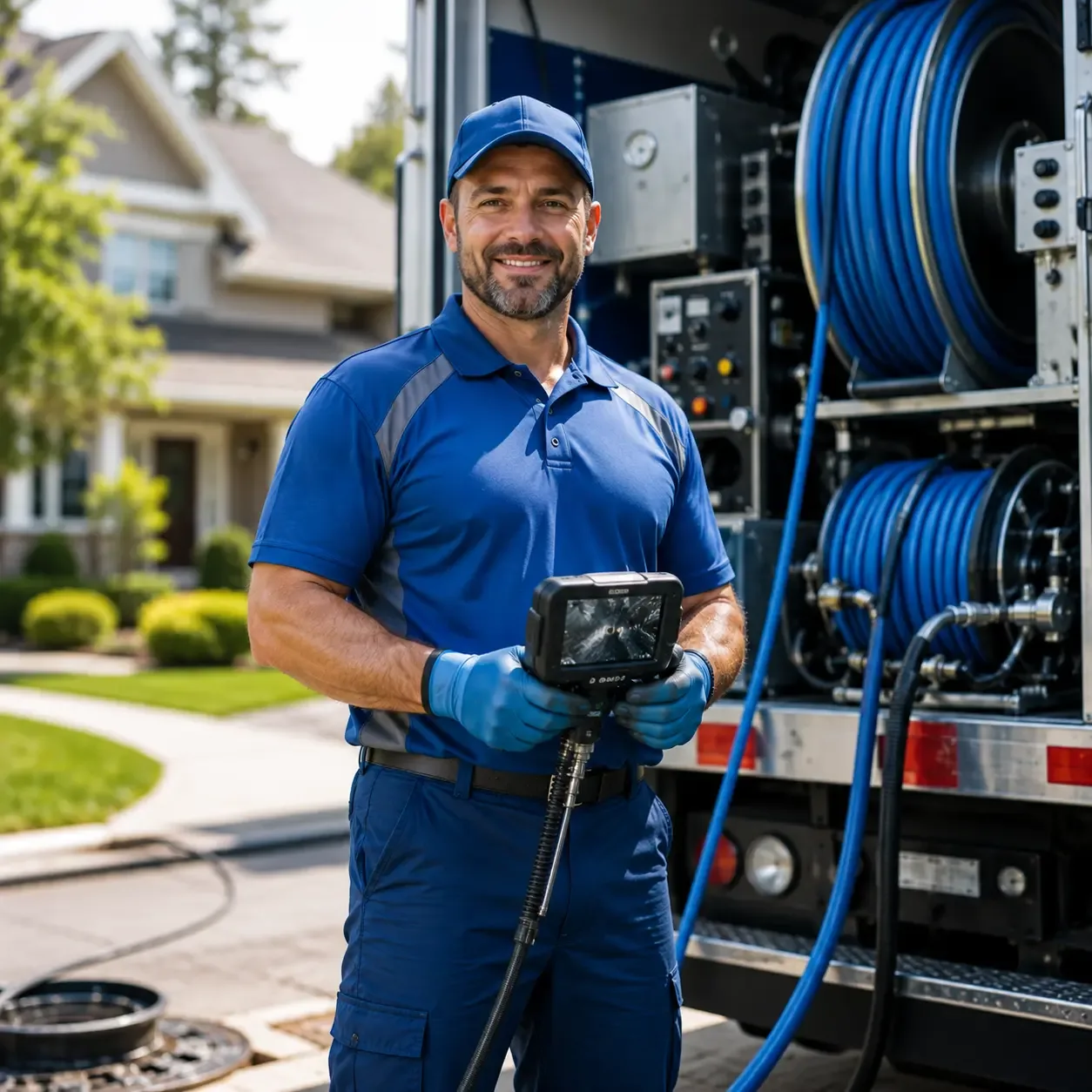 Local outdoor drain cleaning specialists in Warbranch, KY